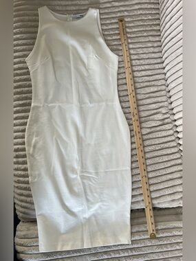 Fashion nova cream Sleeveless bondage Dress